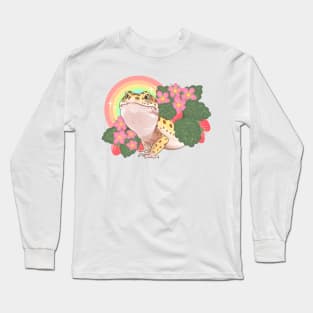 Topaz with Strawberries Long Sleeve T-Shirt